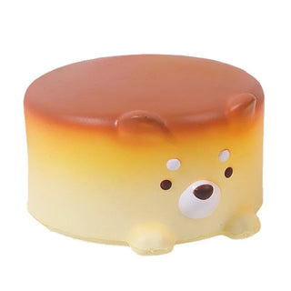 Cheese Puppy Cake Slow Rising Squishie Pan Puppy Squishie Toy by The Kawaii Shoppu | The Kawaii Shoppu