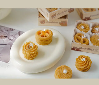 Cookie Aromatherapy Candles Gift Set Coffee Milk Cookie Scent Home & Kitchen by The Kawaii Shoppu | The Kawaii Shoppu