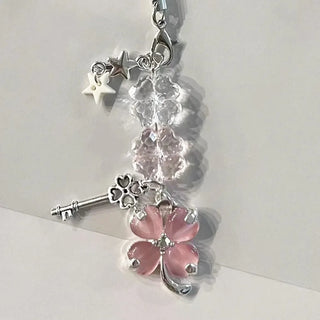Crystal Lucky Charm Keychain