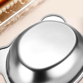 Cute Bear Bowl – 304 Stainless Steel Food Bowl