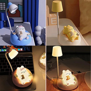 Cute Cat Bedside Night Light Light by The Kawaii Shoppu | The Kawaii Shoppu