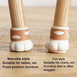 Cute Cat Paw Silicone Rubber Chair Leg Feet Cap Covers Home & Kitchen by The Kawaii Shoppu | The Kawaii Shoppu