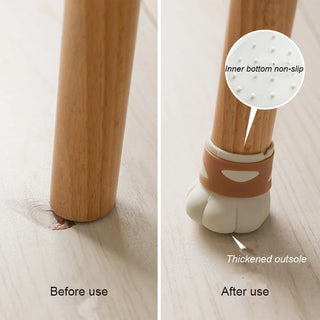 Cute Cat Paw Silicone Rubber Chair Leg Feet Cap Covers Home & Kitchen by The Kawaii Shoppu | The Kawaii Shoppu