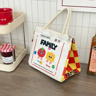 Cute Cat Thermal Lunch Bag – Kawaii Bento Tote