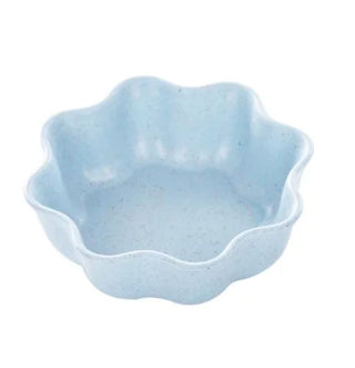 Cute Dipping Bowls Heart / Leaf Small Wheat fiber + PP Pink Bowls for Dipping Sauce - Eco Friendly Kitchenware