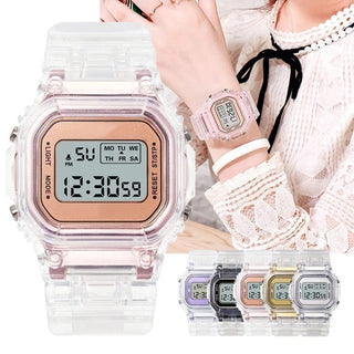 Cute Pastel Digital Watch 3C The Kawaii Shoppu