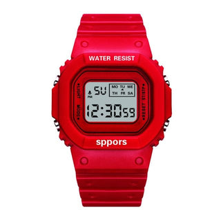 Cute Pastel Digital Watch Red 3C The Kawaii Shoppu