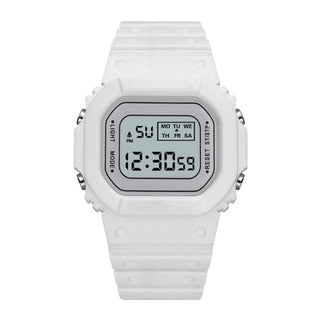 Cute Pastel Digital Watch White 3C The Kawaii Shoppu