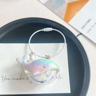 Cute Whale Keychain – Playful Bag & Phone Charm