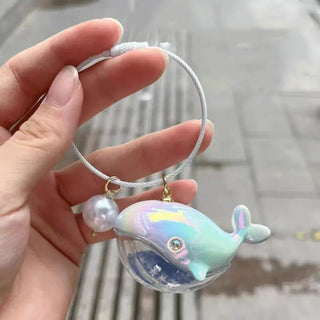 Cute Whale Keychain – Playful Bag & Phone Charm