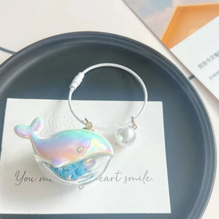 Cute Whale Keychain – Playful Bag & Phone Charm