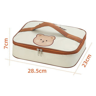 Dear Bear 304 Stainless Steel Bento Lunch Box Only Insulation Bag Home & Kitchen by The Kawaii Shoppu | The Kawaii Shoppu