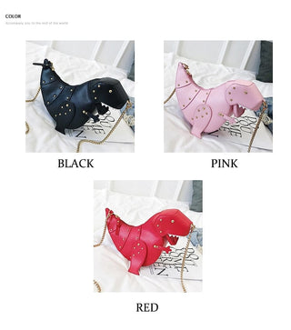 Dino Harajuku Kawaii Shoulder Crossbody Bag Bags The Kawaii Shoppu