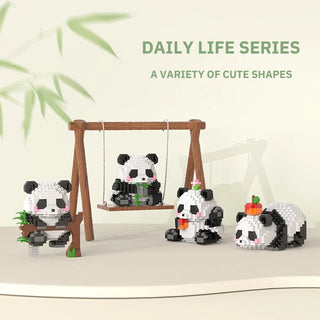 DIY Mini Blocks Panda Toy by The Kawaii Shoppu | The Kawaii Shoppu