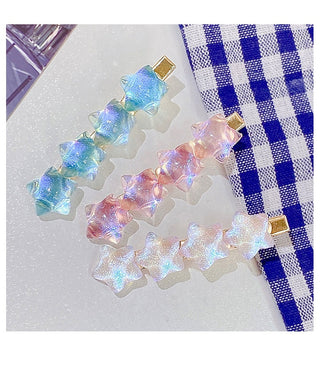 Dreamy Cute Star Hairpin Hair Accessories by The Kawaii Shoppu | The Kawaii Shoppu