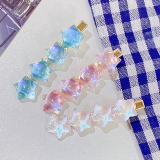 Dreamy Cute Star Hairpin Hair Accessories by The Kawaii Shoppu | The Kawaii Shoppu