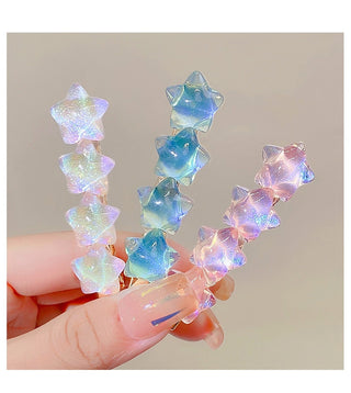 Dreamy Cute Star Hairpin Hair Accessories by The Kawaii Shoppu | The Kawaii Shoppu