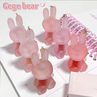 Gege Bear Frosty Bunny Lipgloss Matte Velvet Lip Clay makeup by The Kawaii Shoppu | The Kawaii Shoppu