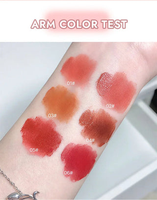 Gege Bear Frosty Bunny Lipgloss Matte Velvet Lip Clay makeup by The Kawaii Shoppu | The Kawaii Shoppu