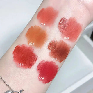 Gege Bear Frosty Bunny Lipgloss Matte Velvet Lip Clay makeup by The Kawaii Shoppu | The Kawaii Shoppu