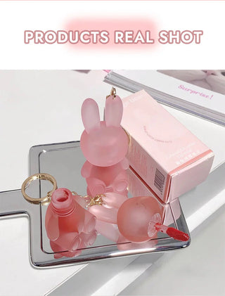 Gege Bear Frosty Bunny Lipgloss Matte Velvet Lip Clay makeup by The Kawaii Shoppu | The Kawaii Shoppu