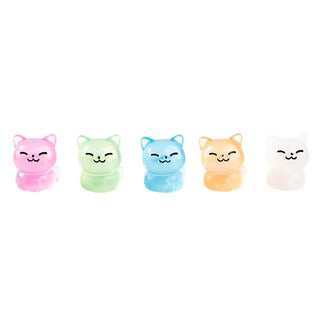 Glow in the Dark Lucky Kitten Figurine Toy by The Kawaii Shoppu | The Kawaii Shoppu