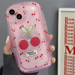 Good Cherry Bubble iPhone 7-14 Case Phone Cases & Covers by The Kawaii Shoppu | The Kawaii Shoppu