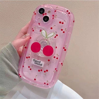 Good Cherry Bubble iPhone 7-14 Case Phone Cases & Covers by The Kawaii Shoppu | The Kawaii Shoppu