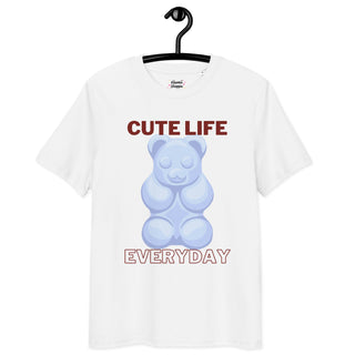 Gummy Bear Cute Life - Organic Cotton Kawaii Tee by The Kawaii Shoppu | The Kawaii Shoppu