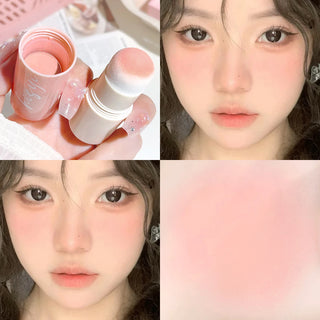 HISYI Cloud Velvet Blush Stick – Matte Finish Cream Blusher