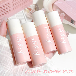 HISYI Cloud Velvet Blush Stick – Matte Finish Cream Blusher
