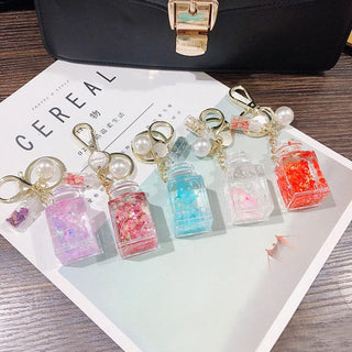 Immortal Flower Liquid Bottle Keychain Toy The Kawaii Shoppu