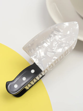 Joke Knife Halloween Hair Clip