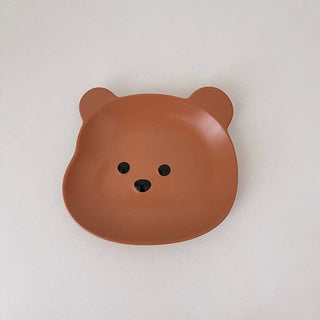 Kawaii Bear Bowl Plate Coffee 6 inch plate Decor The Kawaii Shoppu