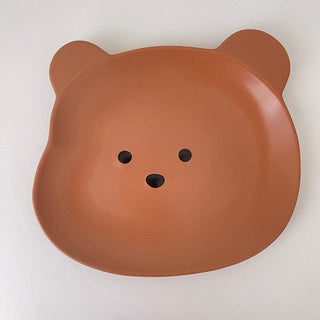 Kawaii Bear Bowl Plate Coffee 8 inch plate Decor The Kawaii Shoppu