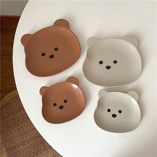 Kawaii Bear Bowl Plate Decor The Kawaii Shoppu