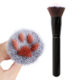 Kawaii Cat Paw Makeup Brush makeup by The Kawaii Shoppu | The Kawaii Shoppu