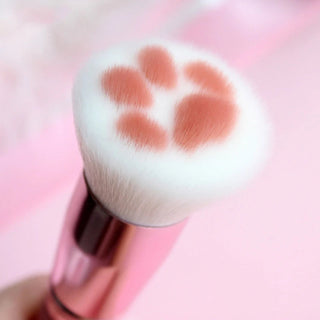 Kawaii Cat Paw Makeup Brush makeup by The Kawaii Shoppu | The Kawaii Shoppu