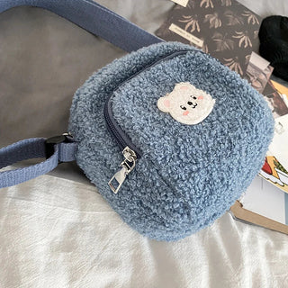 Kawaii Cute Bear Plush Shoulder Bag Bag by The Kawaii Shoppu | The Kawaii Shoppu