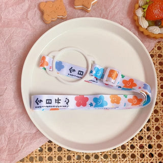 Kawaii Cute Fruity Milk Water Bottle 401-500ml 1pcs Lanyard 2 Bottle The Kawaii Shoppu