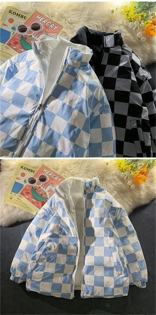 Kawaii Double Sided Cute Love Bear Winter Puffer Jacket Clothing and Accessories by The Kawaii Shoppu | The Kawaii Shoppu