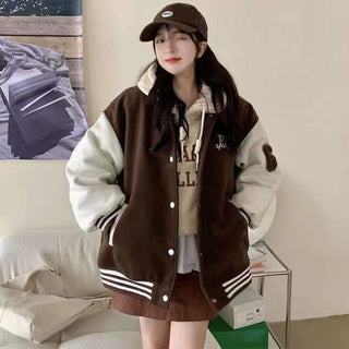 Kawaii Fall Baseball Coat Clothing and Accessories by The Kawaii Shoppu | The Kawaii Shoppu