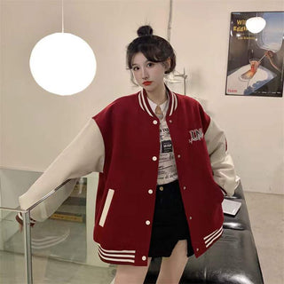 Kawaii Fall Baseball Coat Clothing and Accessories by The Kawaii Shoppu | The Kawaii Shoppu