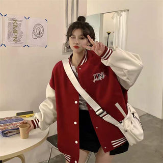 Kawaii Fall Baseball Coat Clothing and Accessories by The Kawaii Shoppu | The Kawaii Shoppu