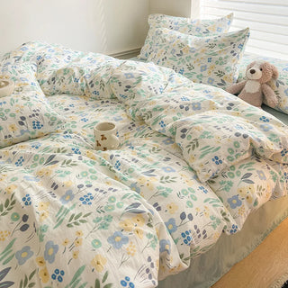 Kawaii Floral Bed Linen Set