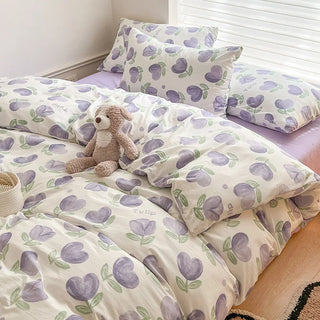 Kawaii Floral Bed Linen Set
