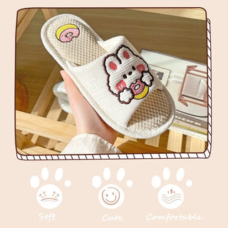 Kawaii Friend Cute Home Summer Open Toe Slippers