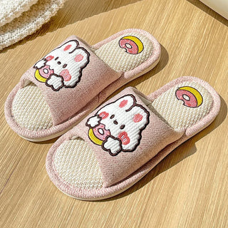 Kawaii Friend Cute Home Summer Open Toe Slippers