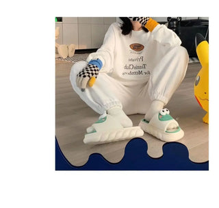 Kawaii Frog Women's Indoor Slippers – Soft, Comfy & Anti-Slip