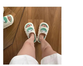 Kawaii Frog Women's Indoor Slippers – Soft, Comfy & Anti-Slip